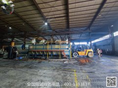 【設備安裝】-鋁合金熔化爐搬運安裝案例